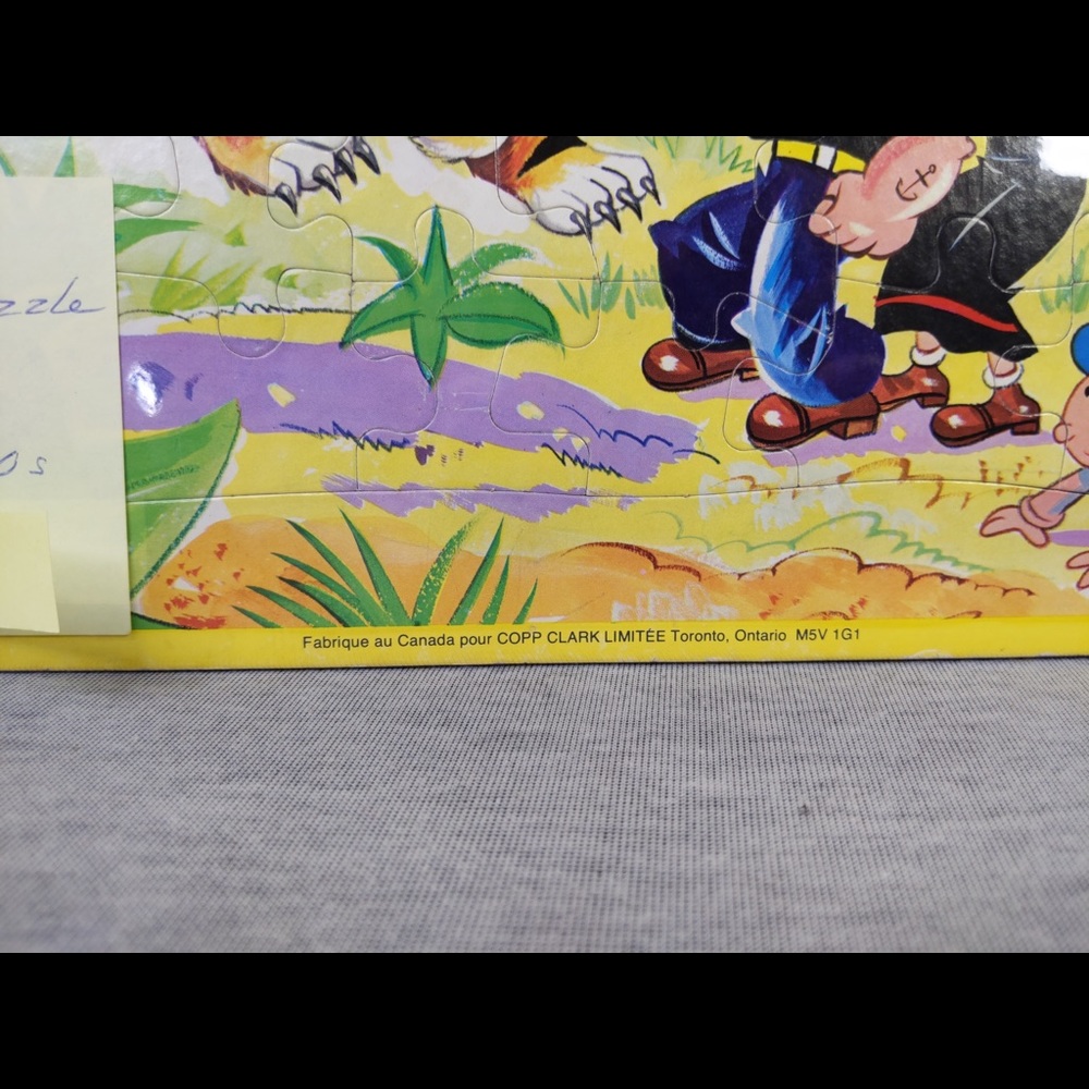 👯‍♀️Host Pick⚡️ Vintage 🇨🇦 Popeye ‘Hold that Tiger’ Puzzle - Picture 5 of 7